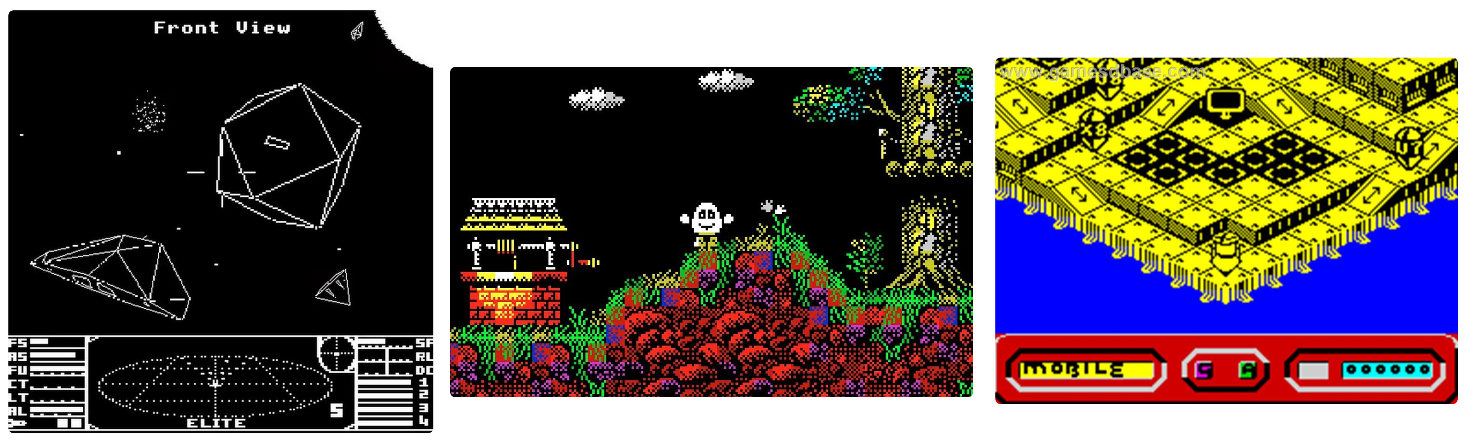 Elite, Dizzy, Quazatron